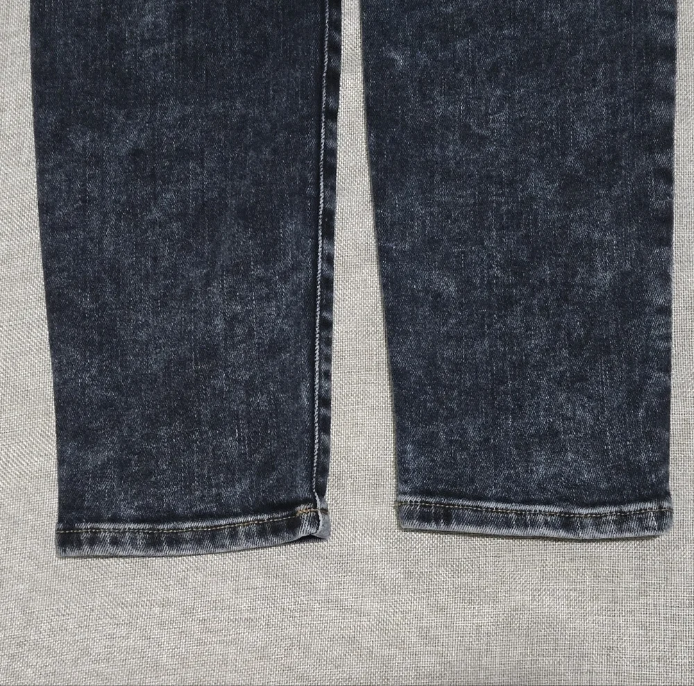 FRAME Le High Skinny Dark Blue Acid Wash Denim Jeans Size 29